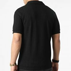 Promo 🔔 Polo Manches Courtes UY794 Noir de Uniplay 😍 -Uniplay Soldes uniplay 304470 UY794 BLACK 20220222T153313 04