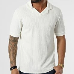 Nouveau ⭐ Polo Manches Courtes UY792 Blanc de Uniplay 👏 -Uniplay Soldes uniplay 304473 UY792 WHITE 20220224T133733 03