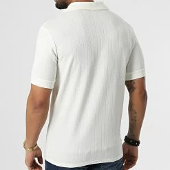 Bon marché 👍 Polo Manches Courtes UY794 Blanc de Uniplay 🥰 -Uniplay Soldes uniplay 304489 UY794 WHITE 20220224T133627 04