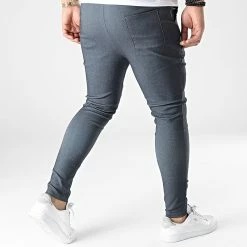 Grosses soldes 🛒 Pantalon Jogging UP-T3799 Bleu Marine Chiné de Uniplay ✔️ -Uniplay Soldes uniplay 304509 UP T3799 NAVY 20220221T152742 04