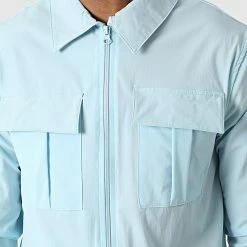 Nouveau 😍 Ensemble Veste Et Pantalon Jogging MK-16 Bleu Ciel de Uniplay ⭐ -Uniplay Soldes uniplay 304521 MK 16 BLUE 20220224T133527 02