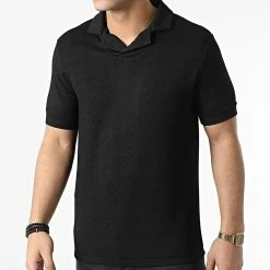 Promo 🥰 Polo Manches Courtes UY793 Noir de Uniplay 👏