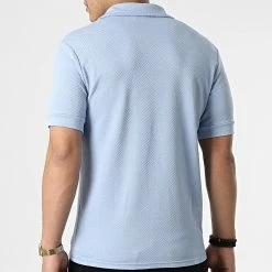 Vente flash 🤩 Polo Manches Courtes UY793 Bleu Ciel de Uniplay 🔔 -Uniplay Soldes uniplay 304527 UY793 SKY BLUE 20220223T140328 04