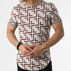 Les meilleures critiques de 🌟 Tee 👚 Shirt Oversize UY812 Beige Marron de Uniplay ⌛ -Uniplay Soldes uniplay 304530 UY812 BROWN BEIGE 20220223T140647 03