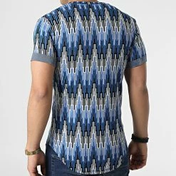 Tout neuf 👍 Tee 👚 Shirt Oversize UY778 Bleu Blanc de Uniplay 🎉 9 Tout neuf 👍 Tee 👚 Shirt Oversize UY778 Bleu Blanc de Uniplay 🎉 -Uniplay Soldes uniplay 304543 UY778 WHITE BLACK JEANS 20220222T152510 04