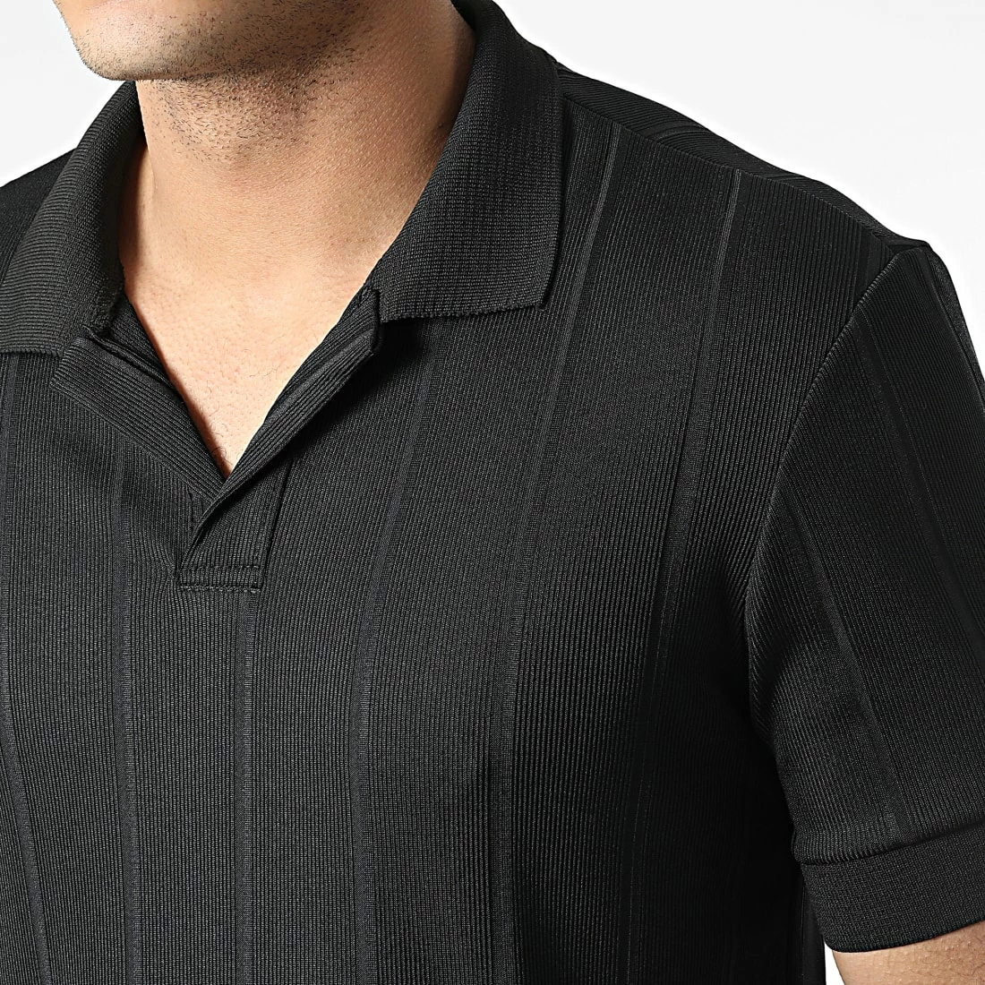 Tout neuf 👏 Polo Manches Courtes UY791 Noir de Uniplay 🤩 4 Tout neuf 👏 Polo Manches Courtes UY791 Noir de Uniplay 🤩 – Image 2