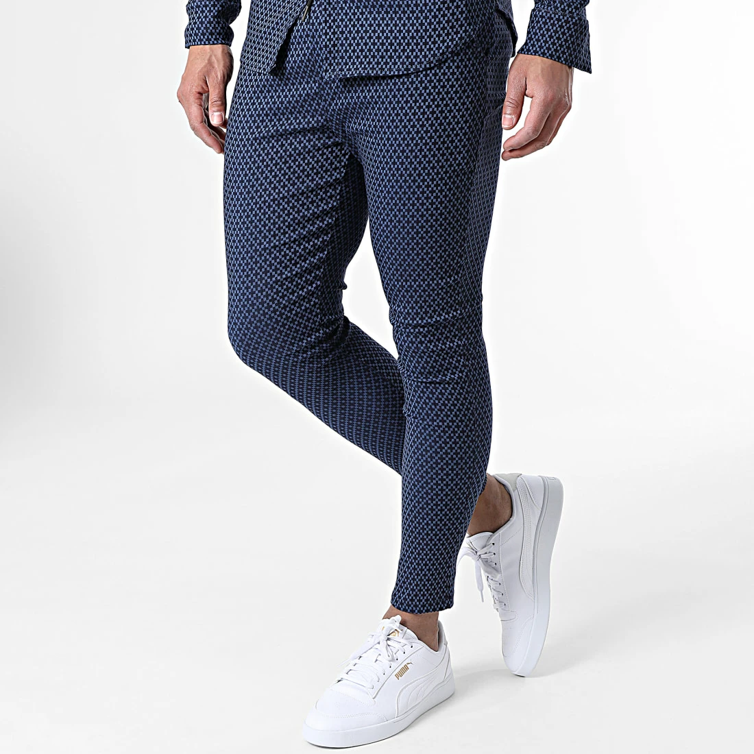 Meilleure vente ✨ Ensemble Chemise Manches Longues Et Pantalon Jogging UP-ES-81 Bleu Marine de Uniplay 🎁 5 Meilleure vente ✨ Ensemble Chemise Manches Longues Et Pantalon Jogging UP-ES-81 Bleu Marine de Uniplay 🎁 – Image 4