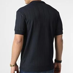 De gros 🌟 Polo Manches Courtes UY791 Bleu Marine de Uniplay 👍 -Uniplay Soldes uniplay 304611 UY791 BLUE 20220222T152431 04