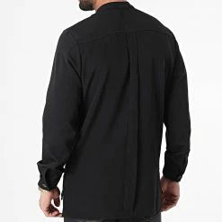 Sortie 💯 Chemise Manches Longues Col Mao 22005 Noir de Uniplay ⭐ 9 Sortie 💯 Chemise Manches Longues Col Mao 22005 Noir de Uniplay ⭐ -Uniplay Soldes uniplay 304620 22005 BLACK 20220222T163035 04