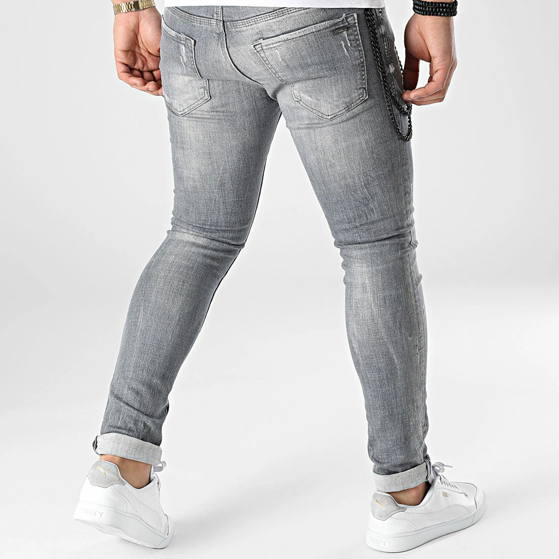 Offres ⌛ Jean Skinny 654 Gris de Uniplay ✔️ 6 Offres ⌛ Jean Skinny 654 Gris de Uniplay ✔️ – Image 4