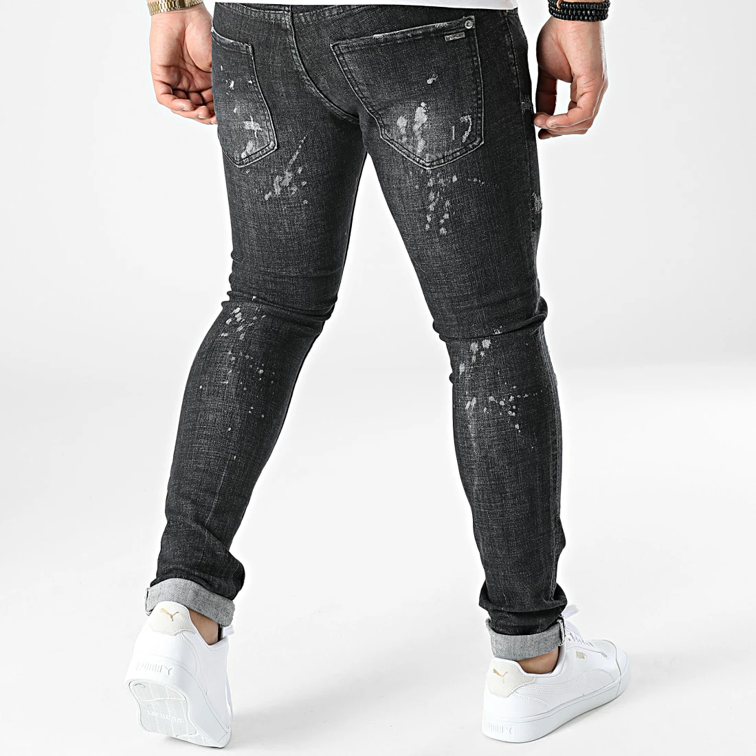 Promo 😀 Jean Slim 661 Noir de Uniplay 🧨 6 Promo 😀 Jean Slim 661 Noir de Uniplay 🧨 – Image 4