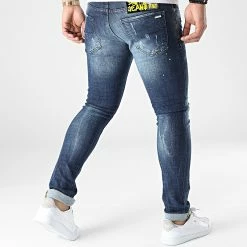Vente flash 🥰 Jean Skinny 659 Bleu Denim de Uniplay 🛒 -Uniplay Soldes uniplay 304643 659 BLUE 20220221T151238 04