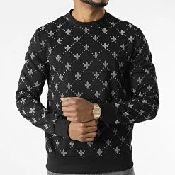 Coupon 🛒 Sweat Crewneck UY784 Noir Beige de Uniplay 👍 8 Coupon 🛒 Sweat Crewneck UY784 Noir Beige de Uniplay 👍 -Uniplay Soldes uniplay 306267 UY784 BLACK BEIGE 20220225T143803 03