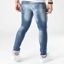 Acheter 👏 Jean Skinny 677 Bleu Denim de Uniplay ⭐ -Uniplay Soldes uniplay 307969 677 BLUE 20220308T141931 04