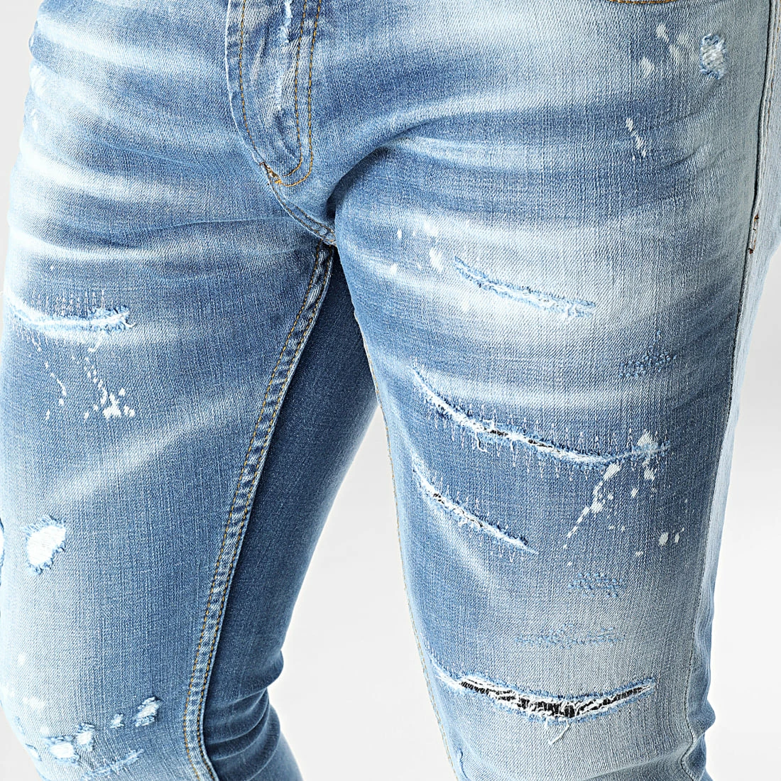 Budget 😀 Jean Skinny 676 Bleu Denim de Uniplay ❤️ 4 Budget 😀 Jean Skinny 676 Bleu Denim de Uniplay ❤️ – Image 2