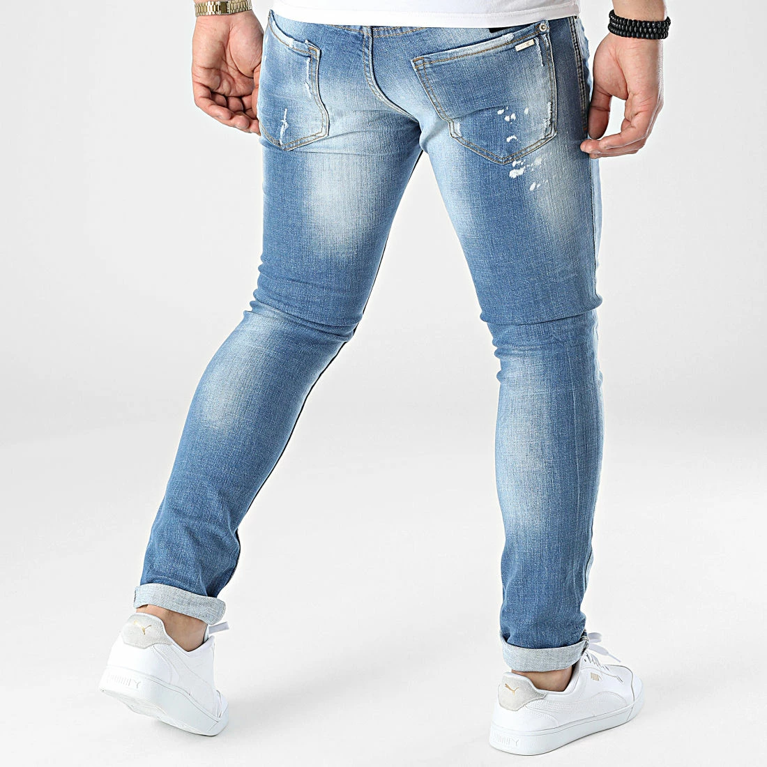 Budget 😀 Jean Skinny 676 Bleu Denim de Uniplay ❤️ 6 Budget 😀 Jean Skinny 676 Bleu Denim de Uniplay ❤️ – Image 4