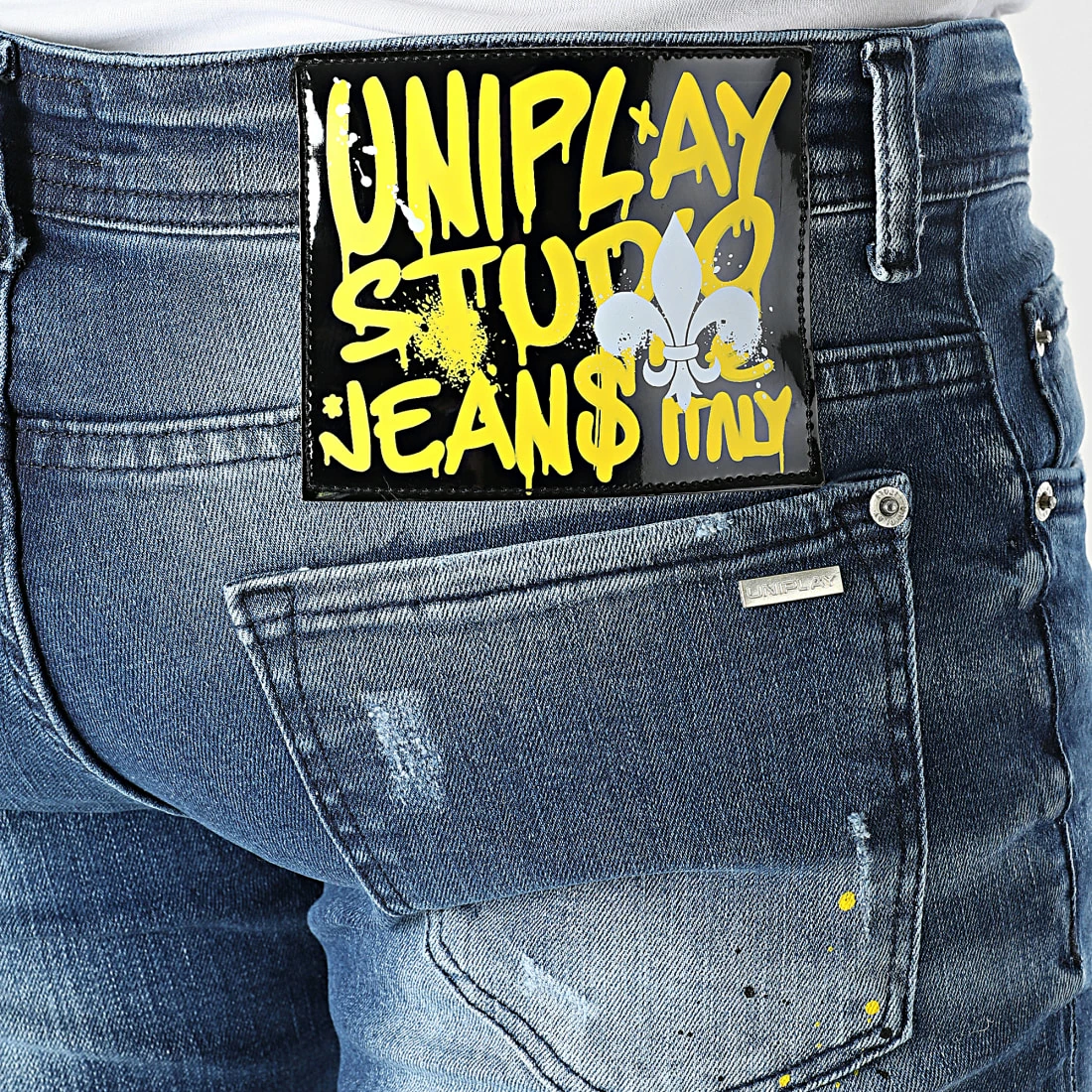 Le moins cher 🔥 Jean Skinny 665 Bleu Denim de Uniplay ⌛ 4 Le moins cher 🔥 Jean Skinny 665 Bleu Denim de Uniplay ⌛ – Image 2