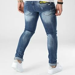 Le moins cher 🔥 Jean Skinny 665 Bleu Denim de Uniplay ⌛ 9 Le moins cher 🔥 Jean Skinny 665 Bleu Denim de Uniplay ⌛ -Uniplay Soldes uniplay 307976 665 BLUE 20220307T161711 04