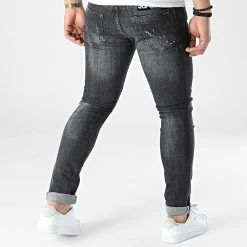 Bon marché ⭐ Jean Skinny 680 Noir de Uniplay ✔️ -Uniplay Soldes uniplay 307981 680 BLACK 20220308T141920 04