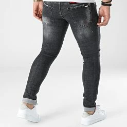 Top 10 🌟 Jean Skinny 639 Noir de Uniplay 🧨 -Uniplay Soldes uniplay 307992 639 BLACK 20220307T161830 04