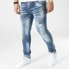 Meilleur prix 😀 Jean Skinny 666 Bleu Denim de Uniplay 🥰 -Uniplay Soldes uniplay 307994 666 BLUE 20220308T141903 01