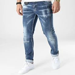 Tout neuf ⌛ Jean Skinny 673 Bleu Denim de Uniplay 🤩