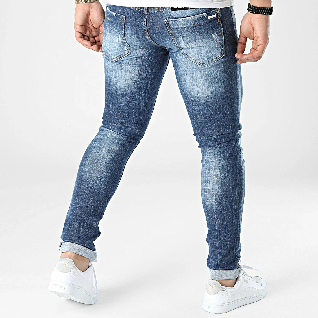 Le moins cher ⭐ Jean Skinny 675 Bleu Denim de Uniplay 👍 6 Le moins cher ⭐ Jean Skinny 675 Bleu Denim de Uniplay 👍 – Image 4