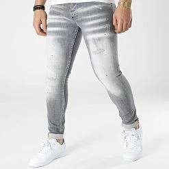 Promo 🧨 Jean Skinny 688 Gris de Uniplay ❤️