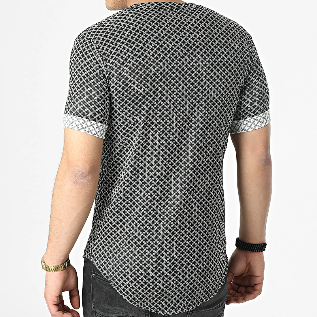 Meilleure vente 💯 Tee 👕 Shirt Oversize UY804 Noir de Uniplay 😉 6 Meilleure vente 💯 Tee 👕 Shirt Oversize UY804 Noir de Uniplay 😉 – Image 4