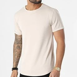 De gros 🎉 Tee 👚 Shirt Oversize UP-T909 Beige de Uniplay 🎉