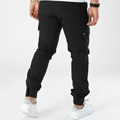 Acheter 🛒 Pantalon Cargo PG-9 Noir de Uniplay 💯 -Uniplay Soldes uniplay 309762 PG 9 BLACK 20220322T135739 04