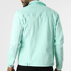 Bon marché 🛒 Veste Jean 689 Vert Menthe de Uniplay ⭐ 9 Bon marché 🛒 Veste Jean 689 Vert Menthe de Uniplay ⭐ -Uniplay Soldes uniplay 309764 689 WATER GREEN 20220408T124803 04