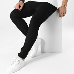 Bon marché 🔔 Jean Slim 690 Noir de Uniplay 😍 -Uniplay Soldes uniplay 309791 690 BLACK 20220408T110104 03