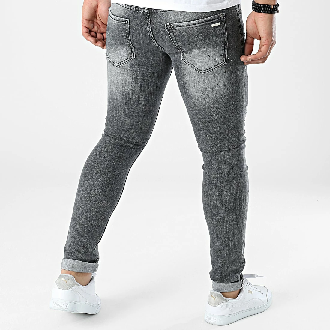 Coupon 😉 Jean Skinny 679 Gris Anthracite de Uniplay ⭐ 6 Coupon 😉 Jean Skinny 679 Gris Anthracite de Uniplay ⭐ – Image 4
