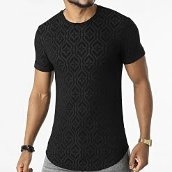 Meilleure affaire ❤️ Tee 👚 Shirt Oversize UY825 Noir de Uniplay 🔔