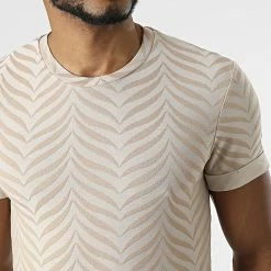 Promo 💯 Tee 👕 Shirt Oversize UY826 Beige de Uniplay 🎁 -Uniplay Soldes uniplay 313152 UY826 BEIGE 20220407T160724 02