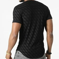 Promo ✨ Tee 👕 Shirt Oversize UY824 Noir de Uniplay 🤩 -Uniplay Soldes uniplay 313160 UY824 BLACK 20220413T155417 04