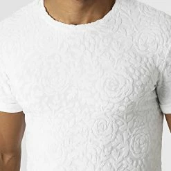 Nouveau ✨ Tee 👚 Shirt Oversize Floral UY829 Blanc de Uniplay 👍 -Uniplay Soldes uniplay 313201 UY829 WHITE 20220407T162554 02