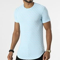 Top 10 ⭐ Tee 👚 Shirt Oversize UY824 Bleu Ciel de Uniplay 👍