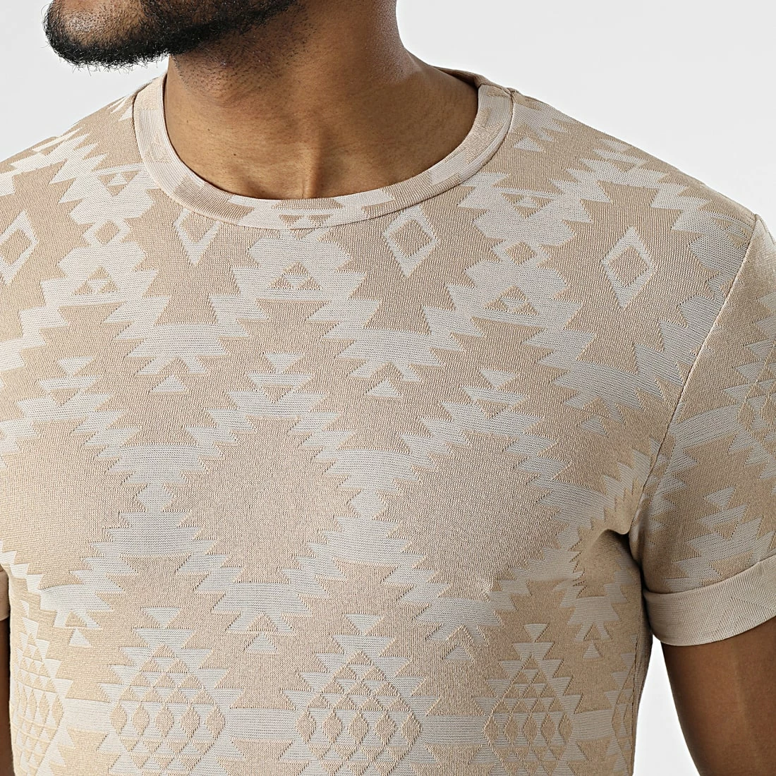 Nouveau 🔔 Tee 👚 Shirt Oversize UY827 Beige de Uniplay 🧨 4 Nouveau 🔔 Tee 👚 Shirt Oversize UY827 Beige de Uniplay 🧨 – Image 2