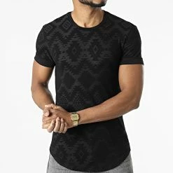 Offres 😍 Tee 👚 Shirt Oversize UY827 Noir de Uniplay 😀 -Uniplay Soldes uniplay 313208 UY827 BLACK 20220413T155314 03