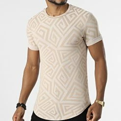 Meilleure affaire 👏 Tee 👚 Shirt Oversize UY831 Beige de Uniplay 🔔