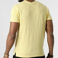 Bon marché 😍 Tee 👕 Shirt UP-BT128 Jaune de Uniplay 🌟 -Uniplay Soldes uniplay 313232 UP BT128 YELLOW 20220407T160630 04