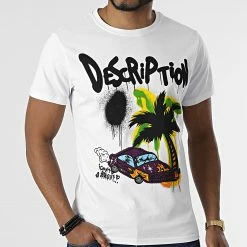 Tout neuf 🧨 Tee 👚 Shirt UP-T3A05 Blanc de Uniplay 🎉 -Uniplay Soldes uniplay 313233 UP T3A05 WHITE 20220407T162238 03