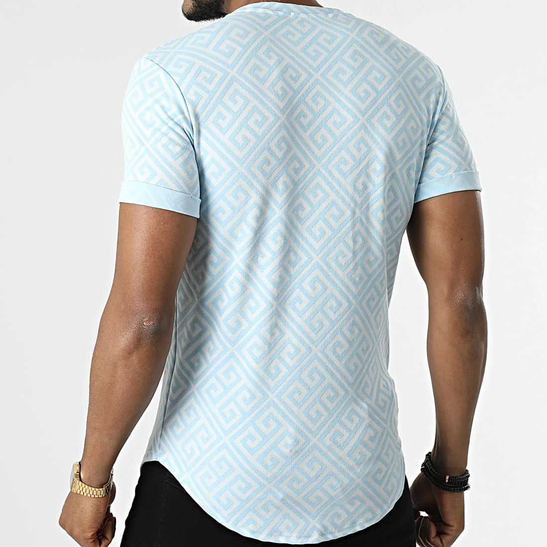 Top 10 🛒 Tee 👕 Shirt Oversize UY814 Bleu Ciel Blanc de Uniplay 🤩 6 Top 10 🛒 Tee 👕 Shirt Oversize UY814 Bleu Ciel Blanc de Uniplay 🤩 – Image 4