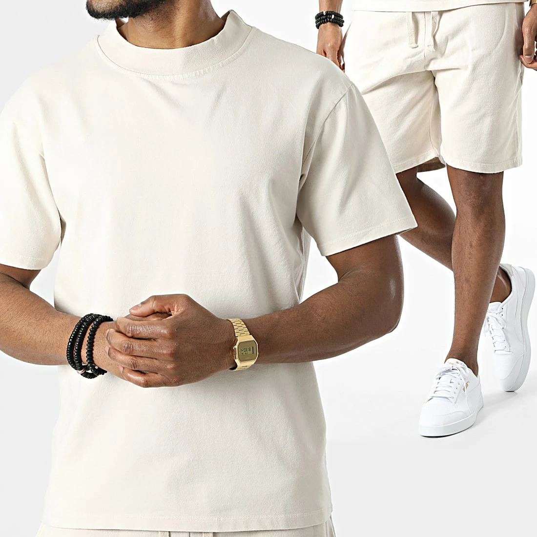 Nouveau 💯 Ensemble De Survetement 22049 Beige de Uniplay 🥰 3 Nouveau 💯 Ensemble De Survetement 22049 Beige de Uniplay 🥰