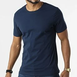 De gros 🔔 Tee 👕 Shirt UP-T128 Bleu Marine de Uniplay ✨ -Uniplay Soldes uniplay 313260 UP T128 NAVY 20220407T162713 03