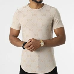 Nouveau ⌛ Tee 👕 Shirt Oversize UY823 Blanc Cassé de Uniplay 🤩 -Uniplay Soldes uniplay 313288 UY823 WHITE 20220407T160659 03