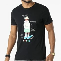 Tout neuf 👏 Tee 👕 Shirt UP-BT262 Noir de Uniplay 👏