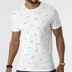 Meilleure vente 🔥 Tee 👕 Shirt UP-BT218 Blanc de Uniplay 🎁 -Uniplay Soldes uniplay 313379 UP BT218 WHITE 20220407T162401 03